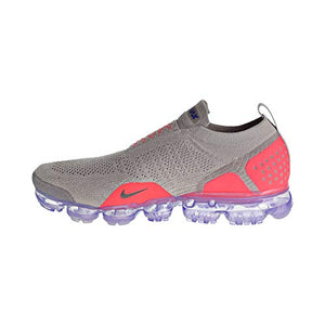 Nike Air Vapormax Flyknit MOC 2 Men's Shoes Moon Particle/Solar Red ah7006-201 | Running
