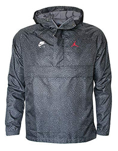 Nike Air Jordan Windbreaker Men's Hooded Jacket Pullover.