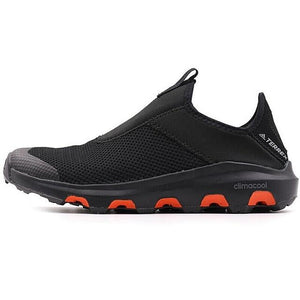 Official New Arrival Adidas TERREX CC VOYAGER SLIP ON Men's Aqua Shoes Outdoor Sports Sneakers