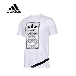 Original New Arrival Authentic Adidas Mens T-shirts Short Sleeve Sportswear